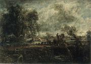 John Constable A Study for The Leaping Horse Spain oil painting artist